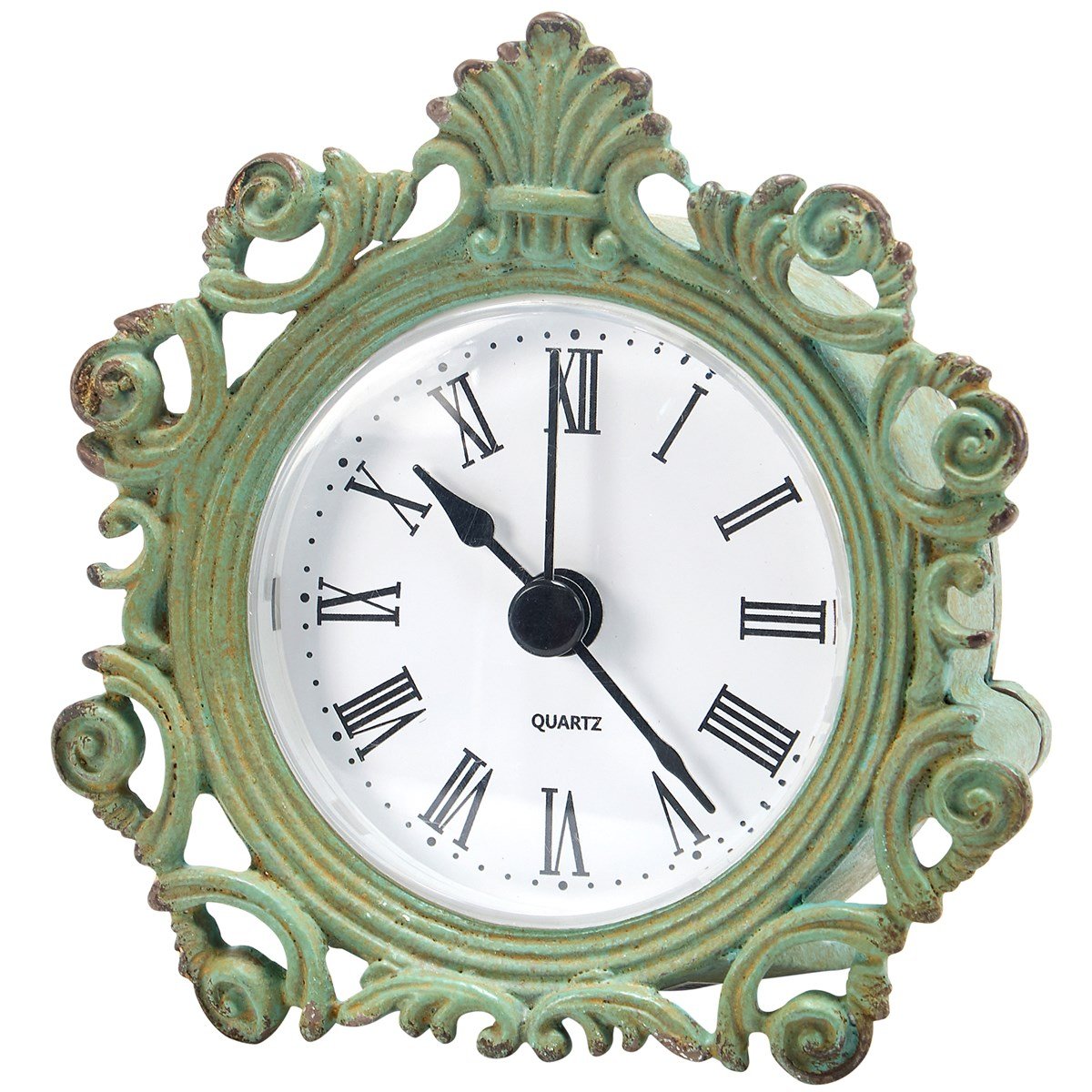 Vintage Filigree Desk Clock