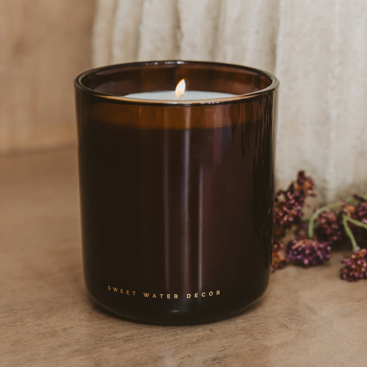 Cinnamon Rolls Soy Candle - Boxed Amber Tinted Glass Jar - 12 oz  (Online Exclusive