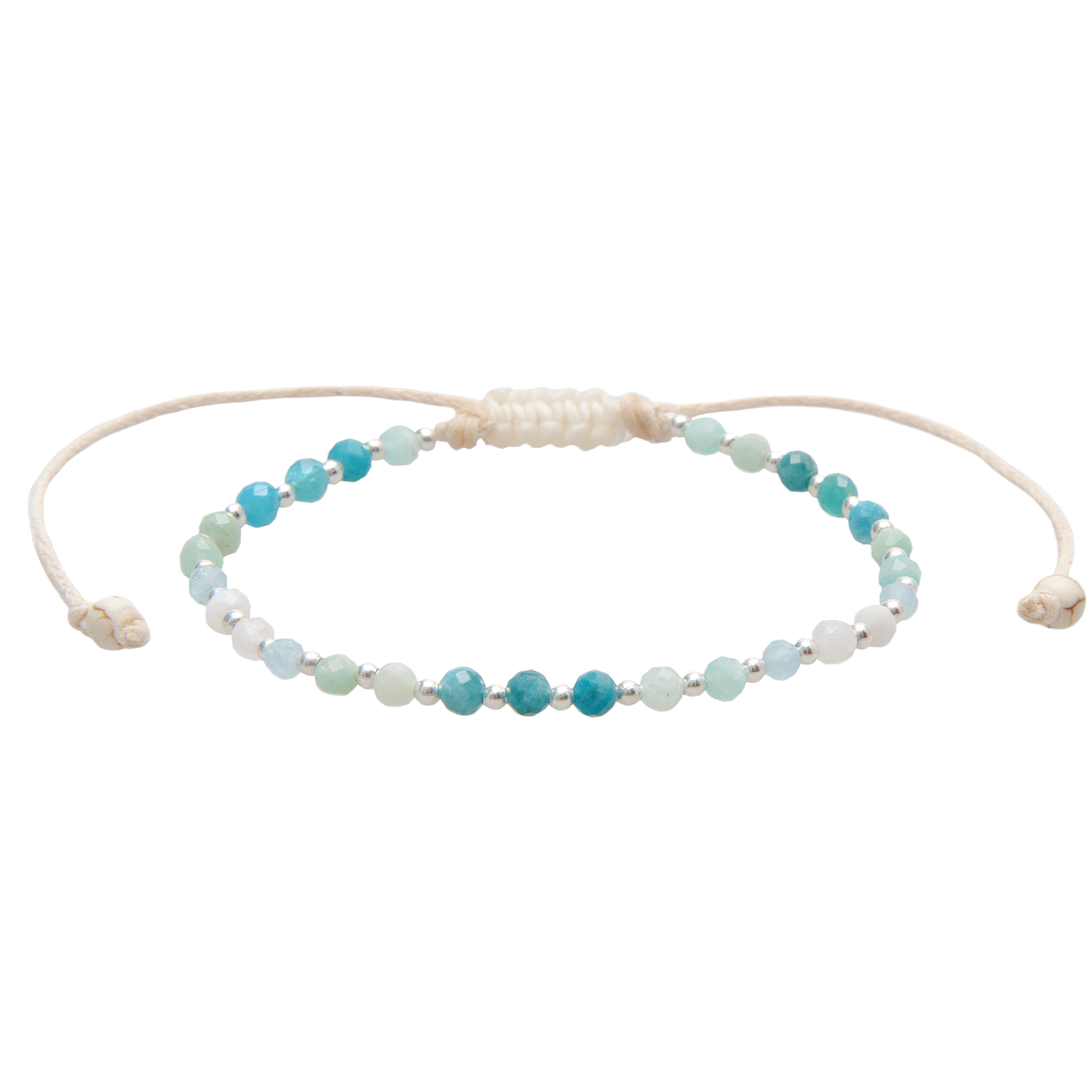 Moon & Sea 3mm Healing Bracelet