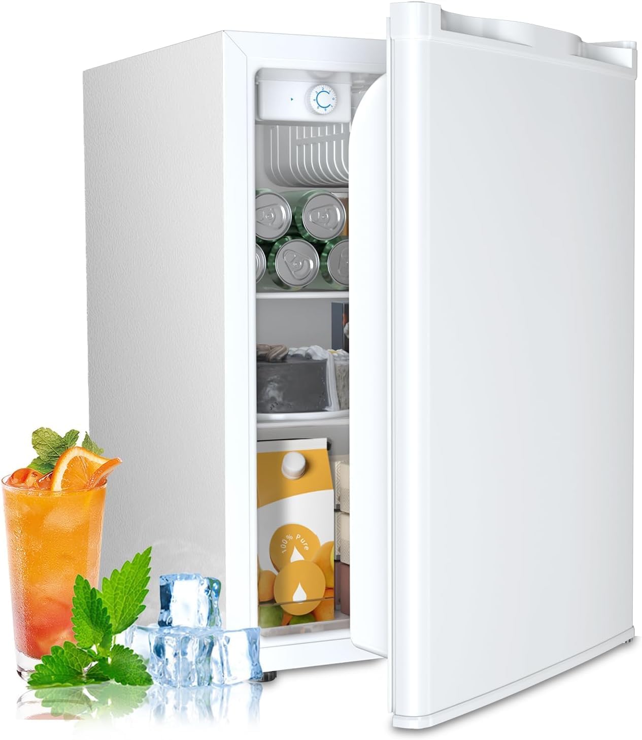 1.6\2.6\3.2 cu. ft Mini Fridge with Freezer  (Online Exclusive)