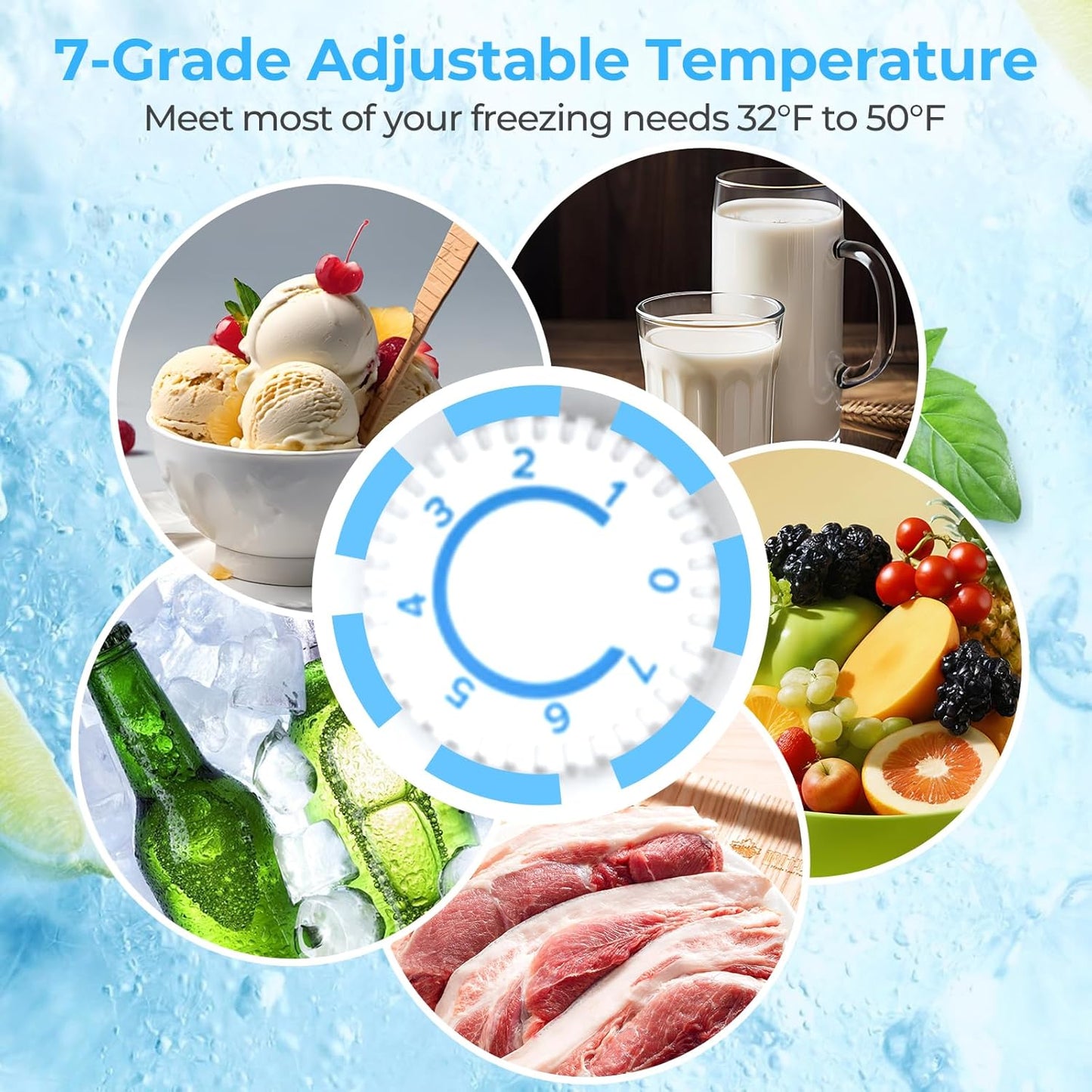 1.6\2.6\3.2 cu. ft Mini Fridge with Freezer  (Online Exclusive)