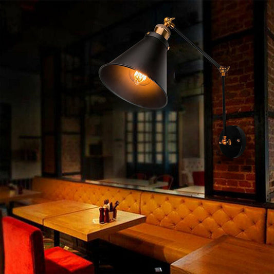 Shine a Light on Industrial Chic: (Online Exclusive) The Farmhouse Bistro Wall Lamp