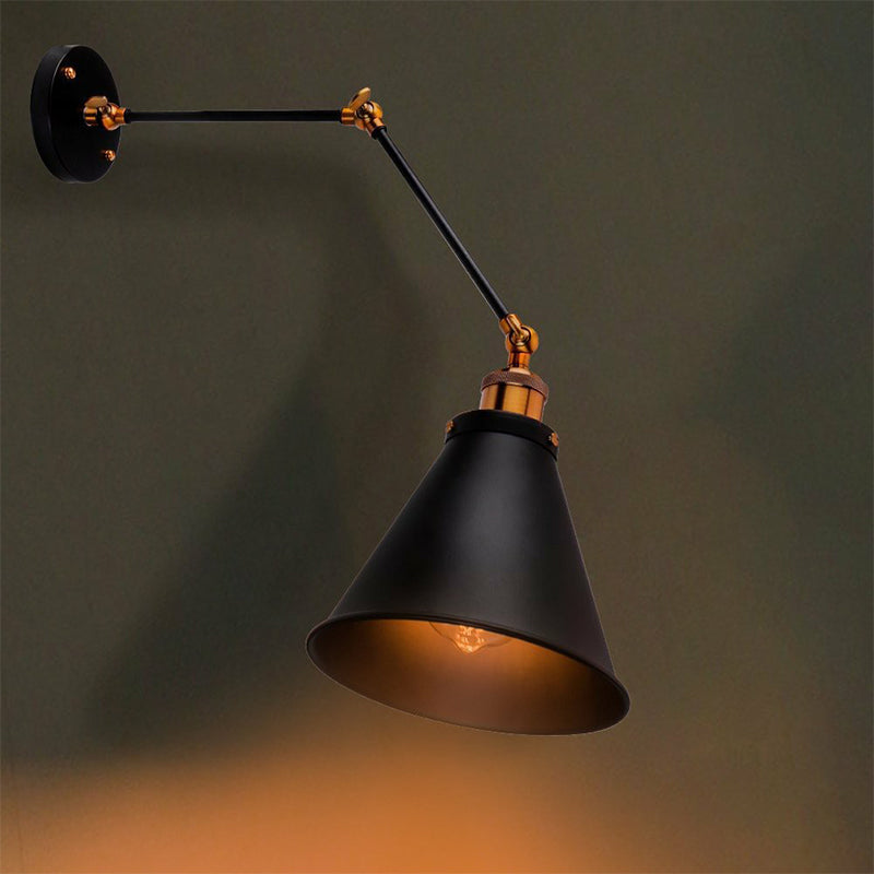 Shine a Light on Industrial Chic: (Online Exclusive) The Farmhouse Bistro Wall Lamp