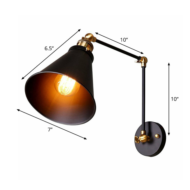 Shine a Light on Industrial Chic: (Online Exclusive) The Farmhouse Bistro Wall Lamp