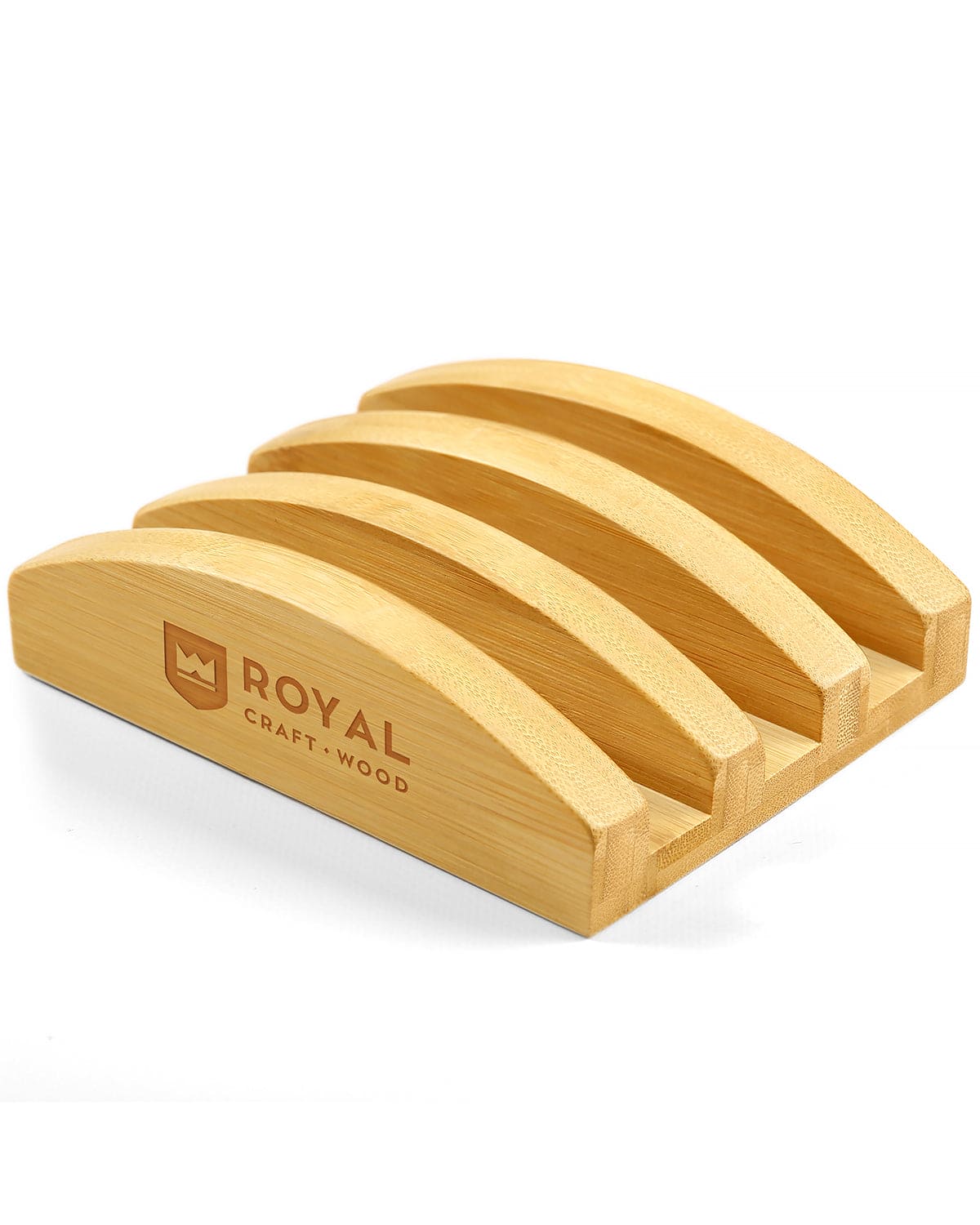 Cutting Board Stand with 3 Slots, Natural  (Online Exclusive)