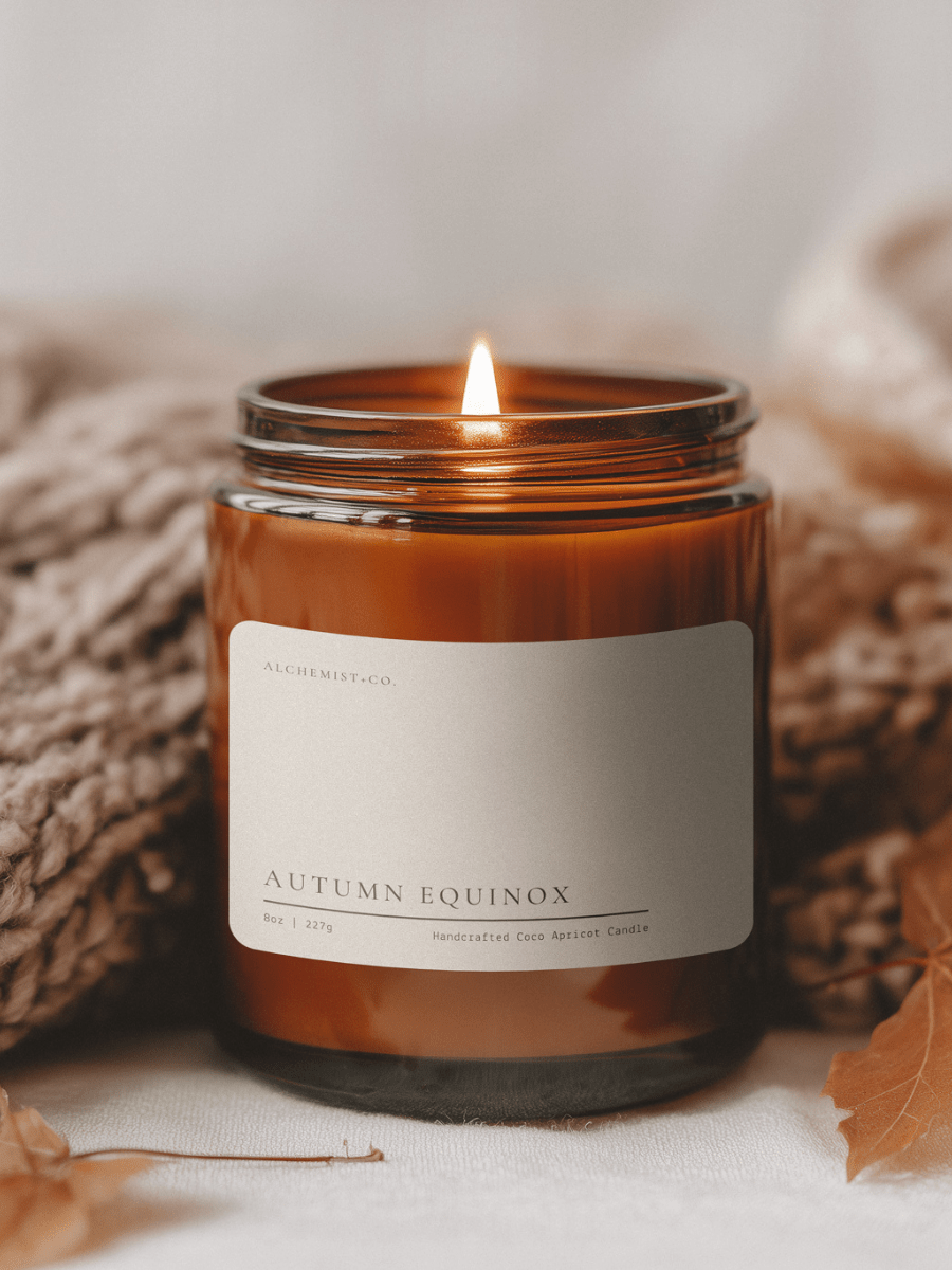 Autumn Equinox Fall Ritual Candle  (online exclusive)