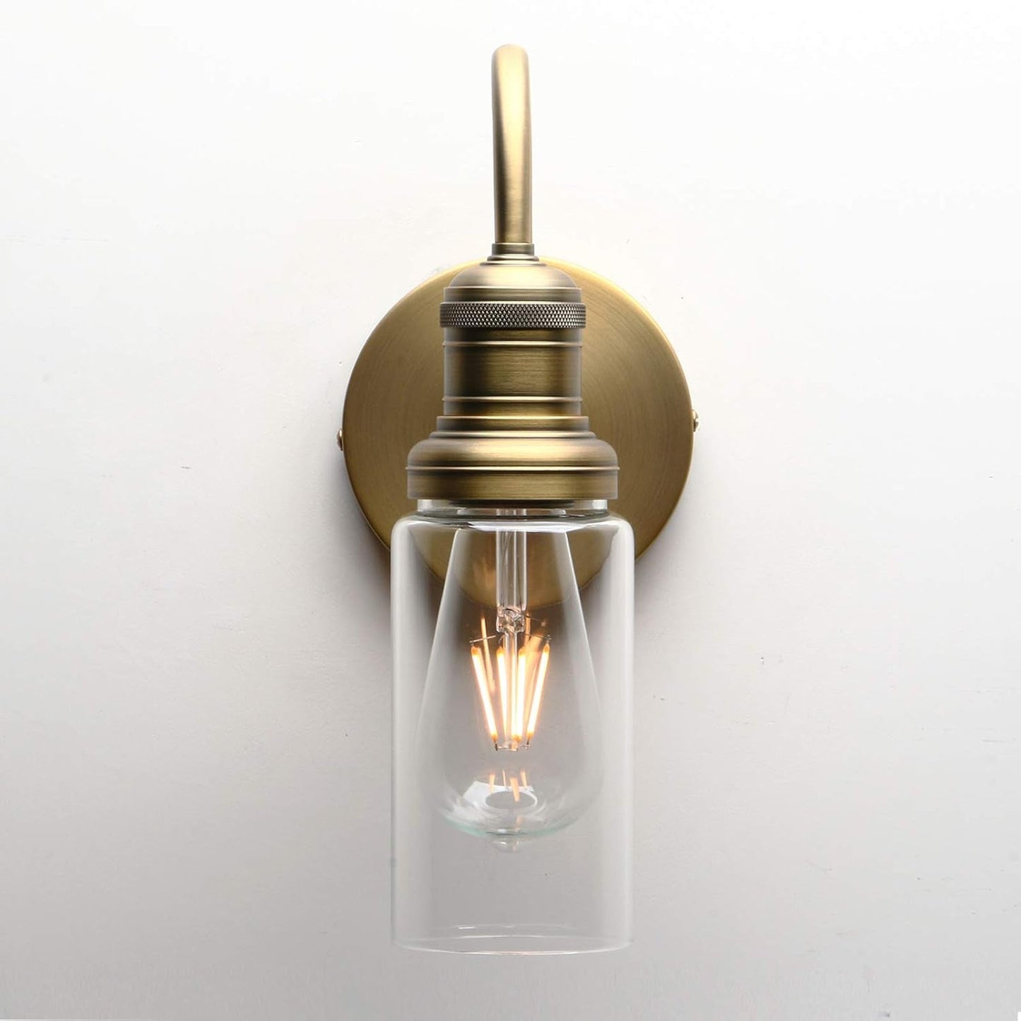 Vintage Gooseneck Wall Mount Single Sconce  (Online Exclusive)