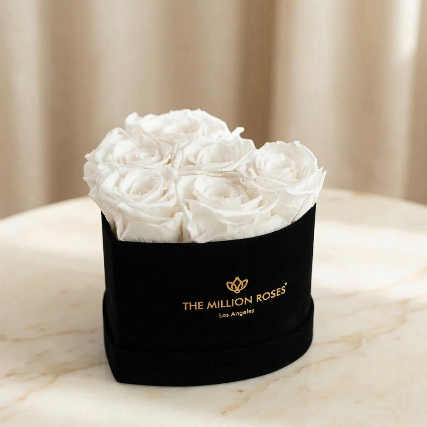 Baby Heart Black Box | White Roses  (Online Exclusive)
