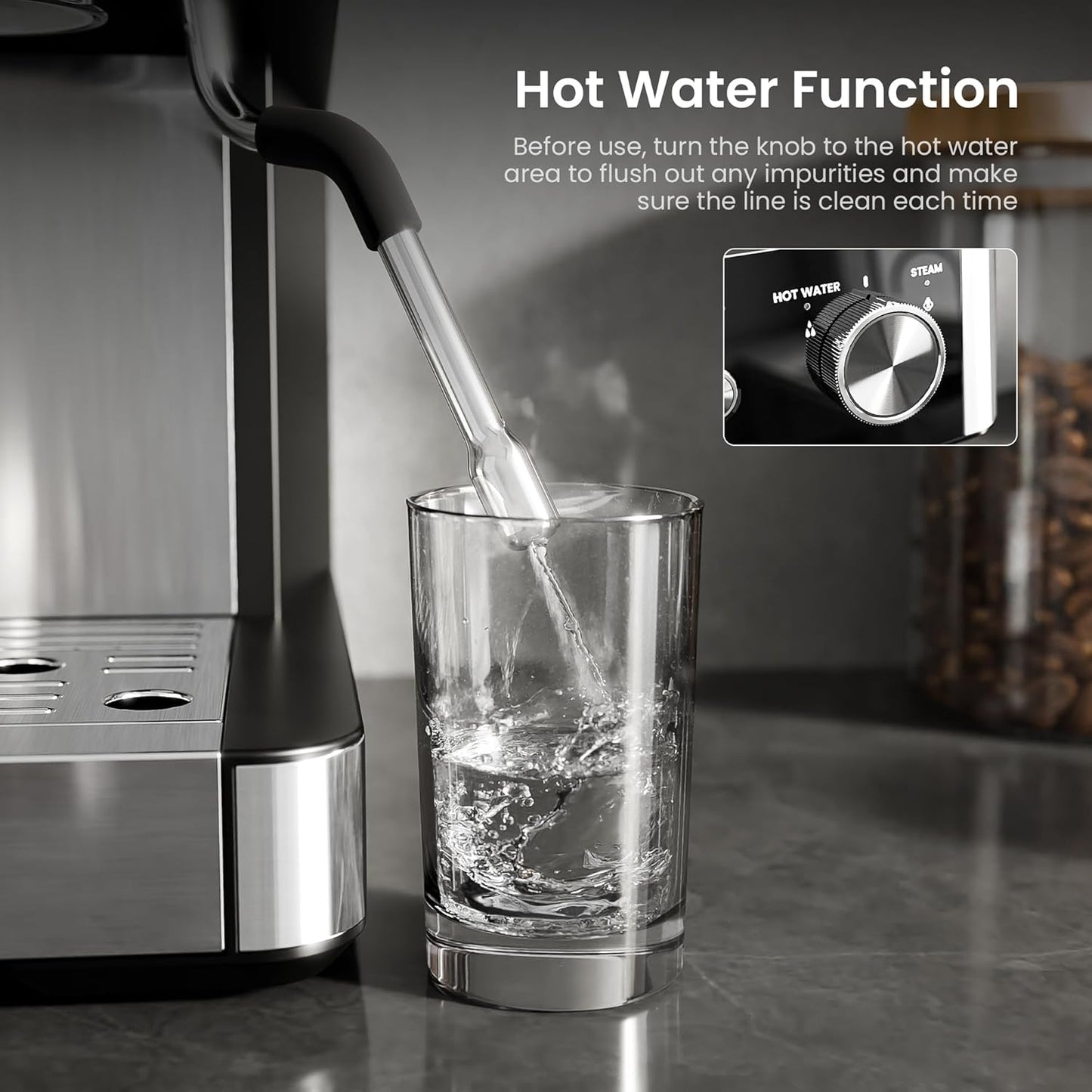 20 Bar Espresso Machines with Grinde CM8031  (Online Exclusive)