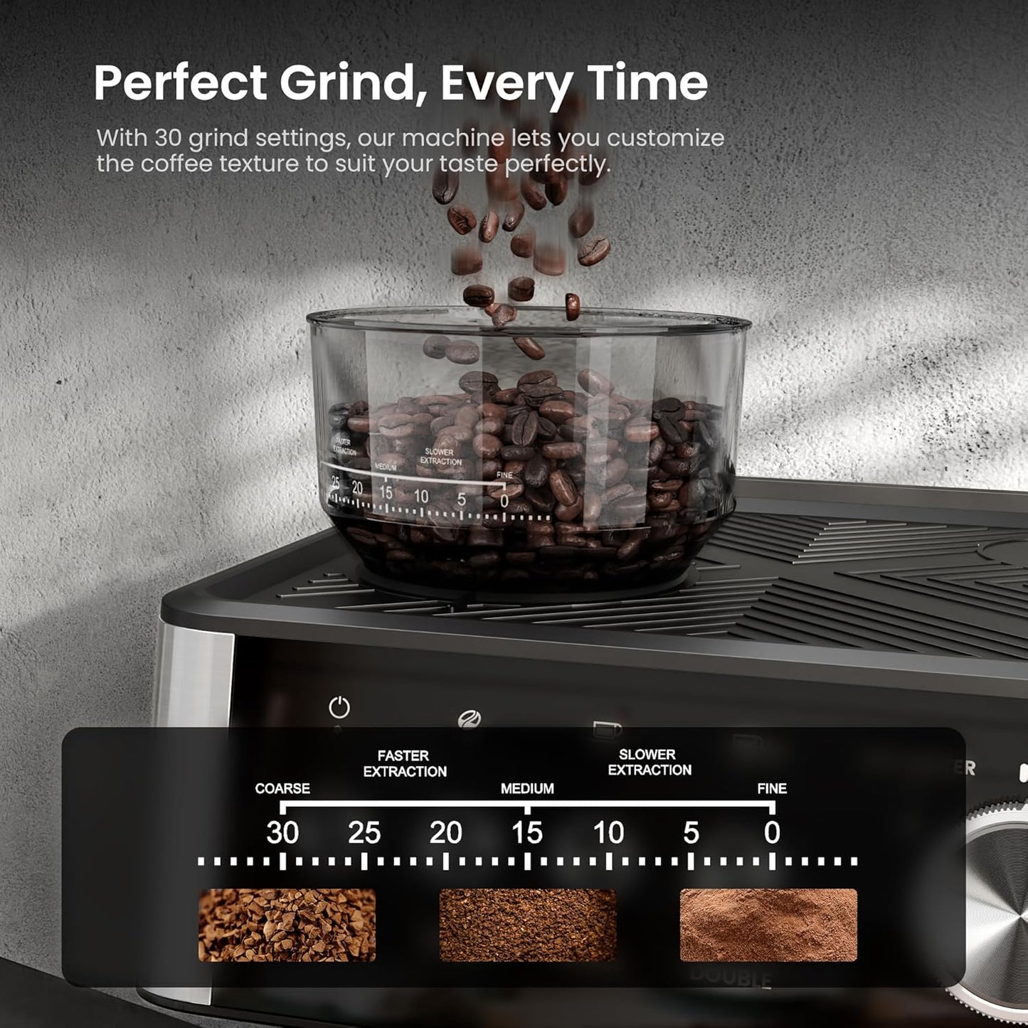 20 Bar Espresso Machines with Grinde CM8031  (Online Exclusive)
