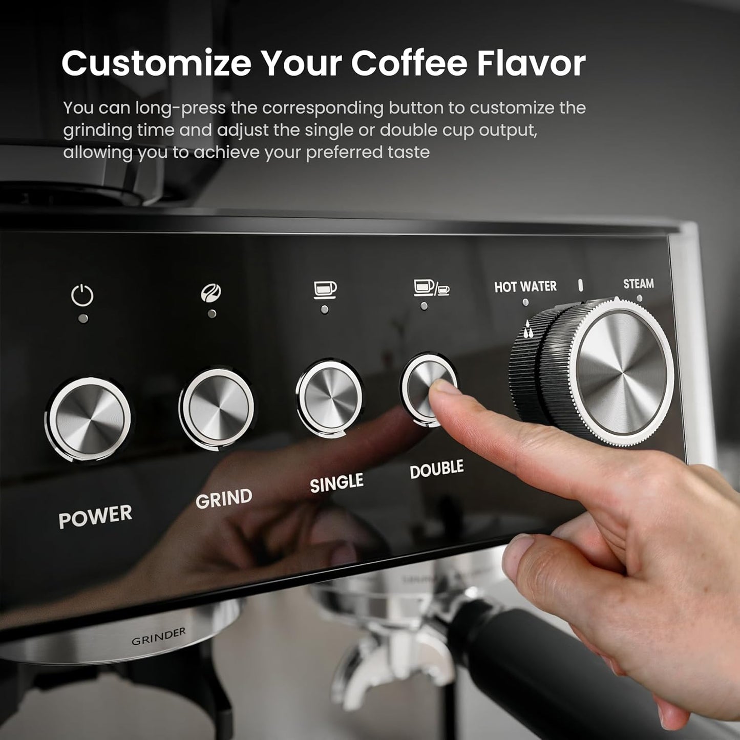 20 Bar Espresso Machines with Grinde CM8031  (Online Exclusive)