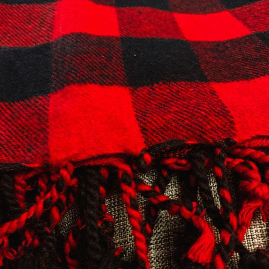 Red Buffalo Throw  (Online Exclusive)