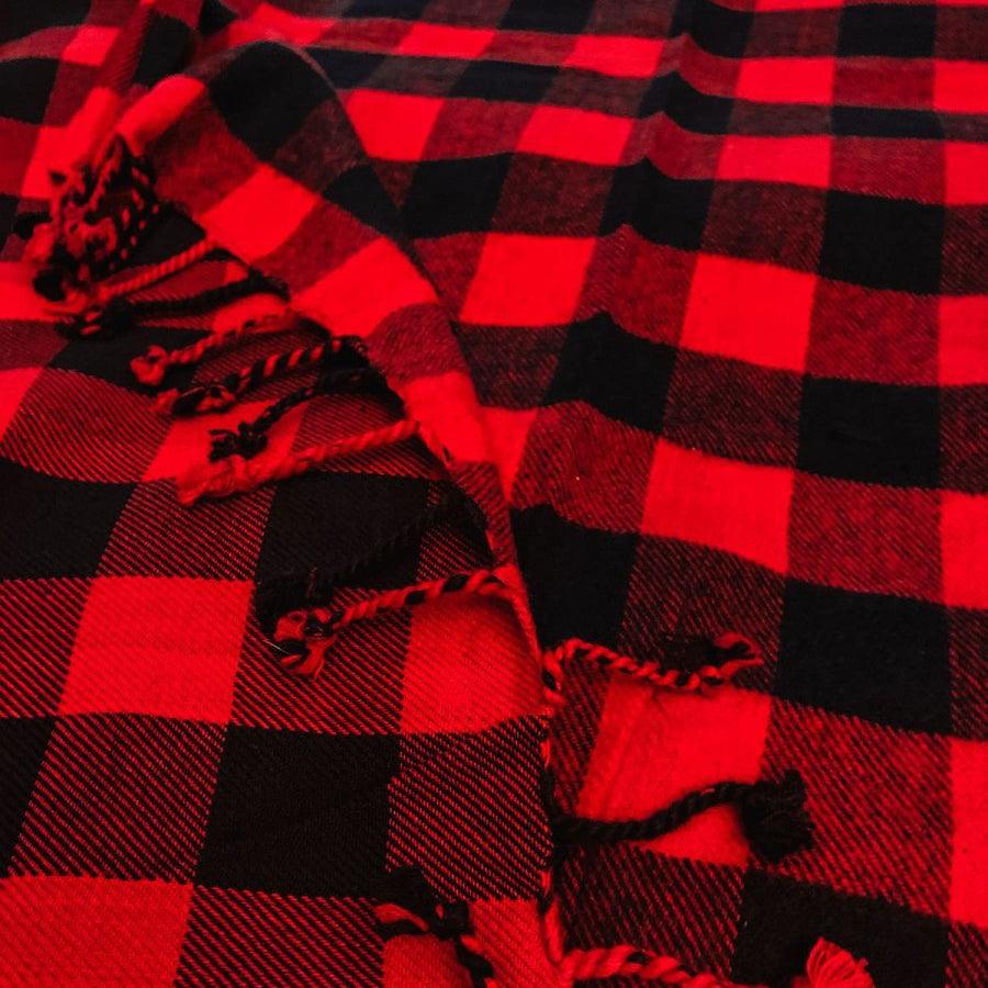 Red Buffalo Throw  (Online Exclusive)