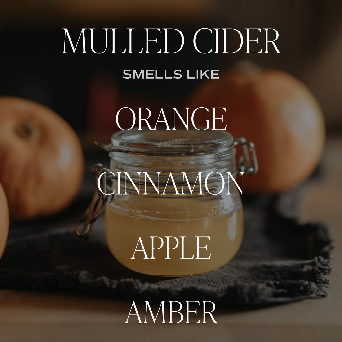 Spiced Apple Cider Soy Candle