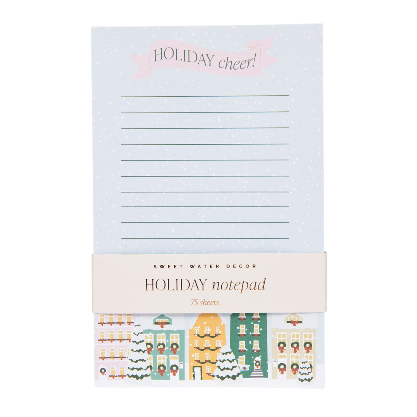 Christmas Village Notepad