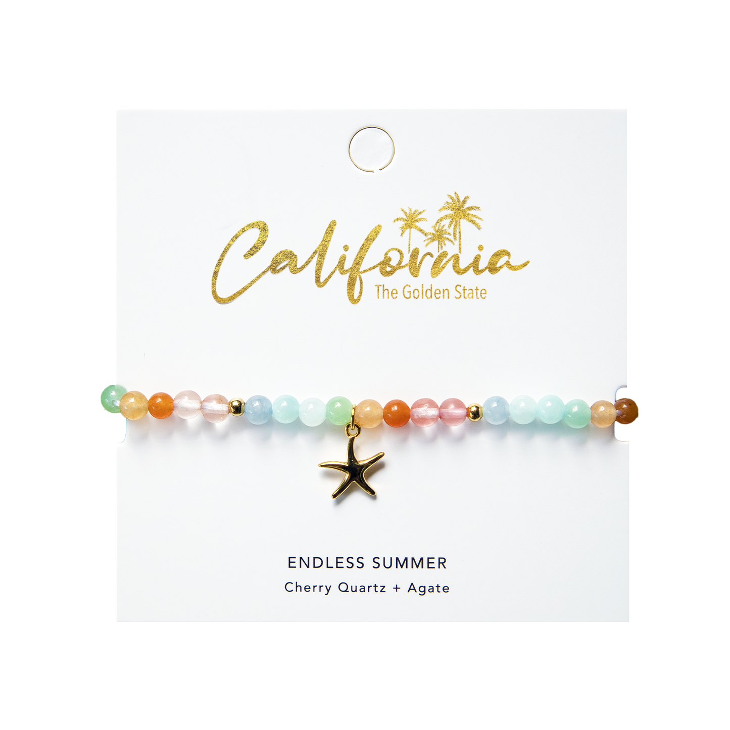 Endless Summer California Healing 4mm Bracelet