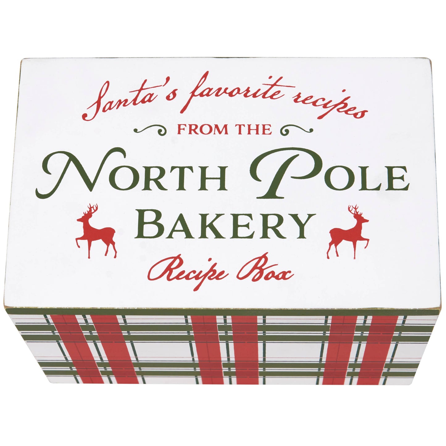 North Pole Bakery Recipe Box