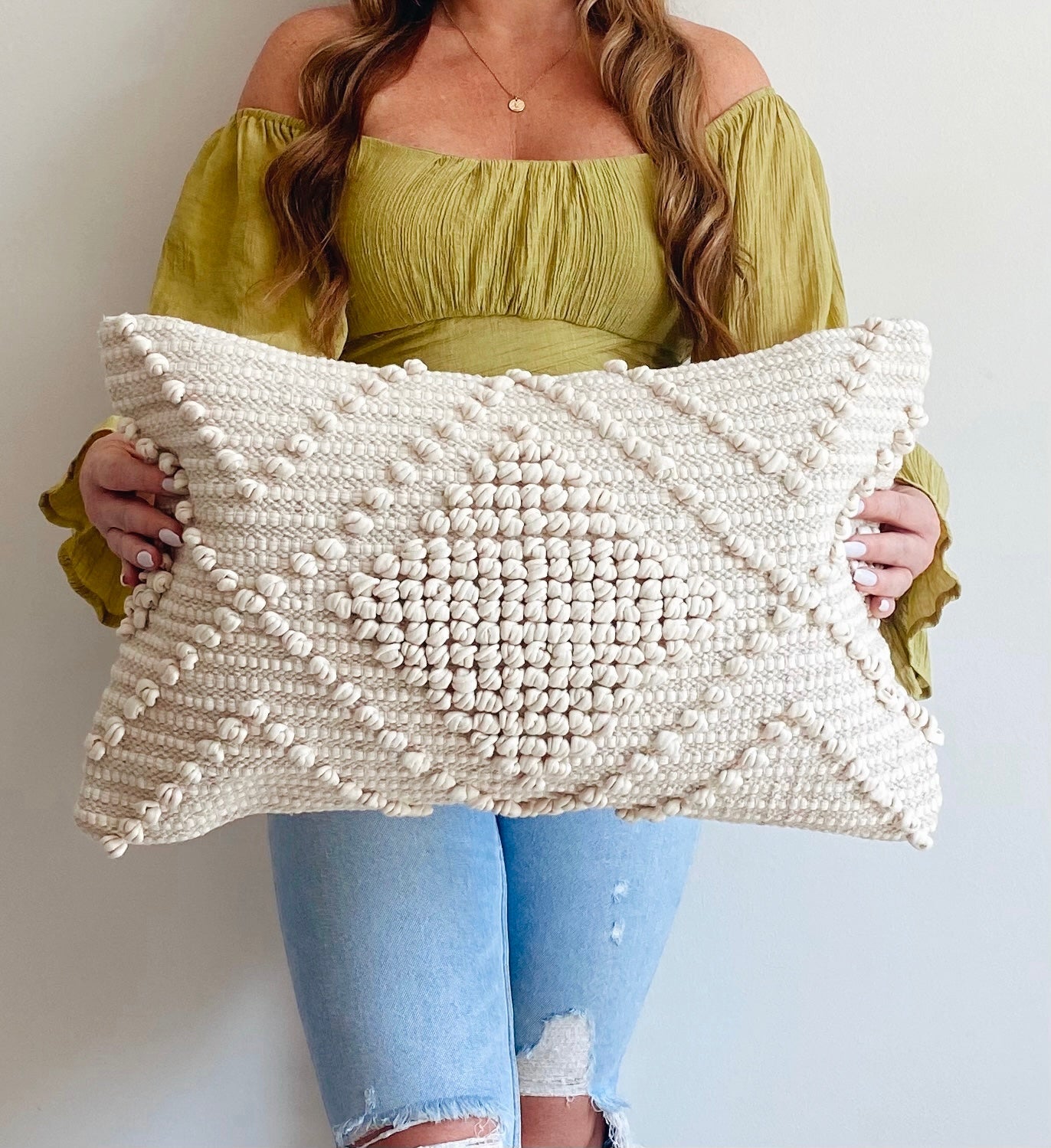Verona Lumbar Pillow Cover (Online Exclusive)