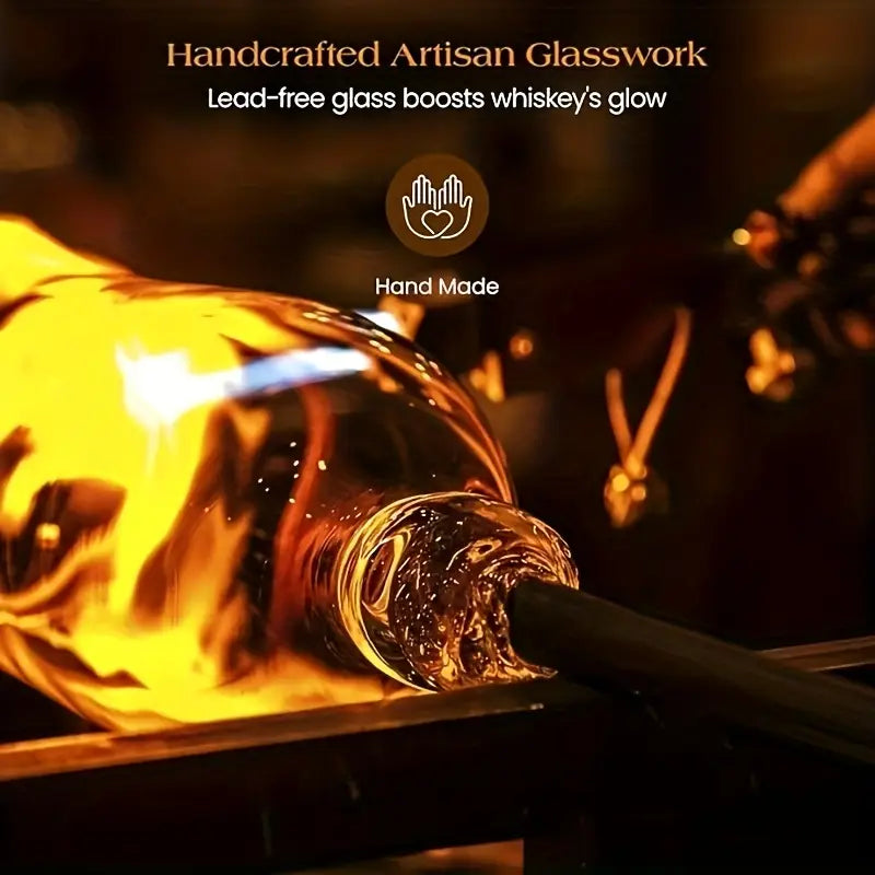 Magnum Revolver Whiskey Decanter Set (online exclusive)