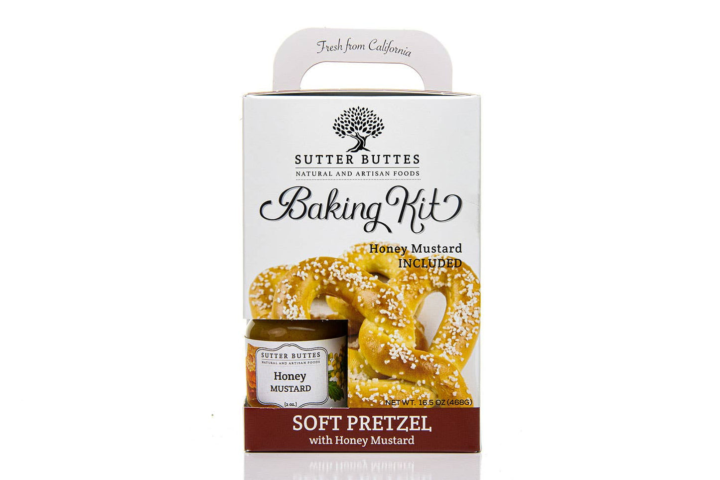 Soft Pretzel with Honey Mustard