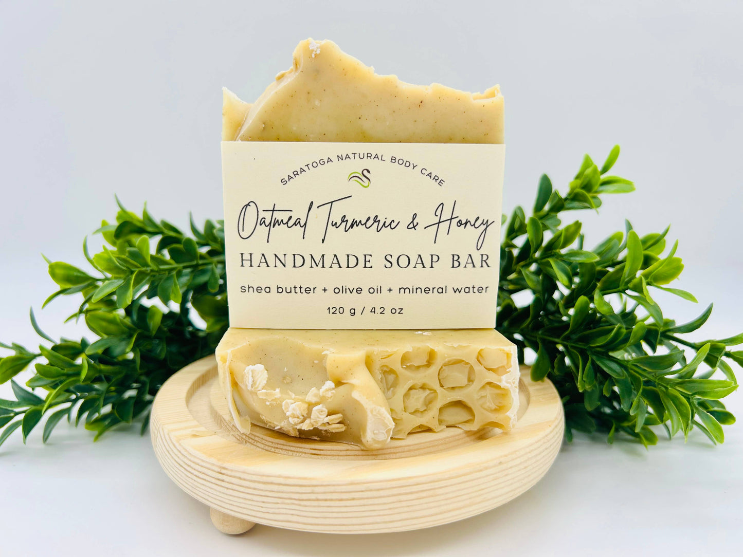 Oatmeal Turmeric & Honey Soap