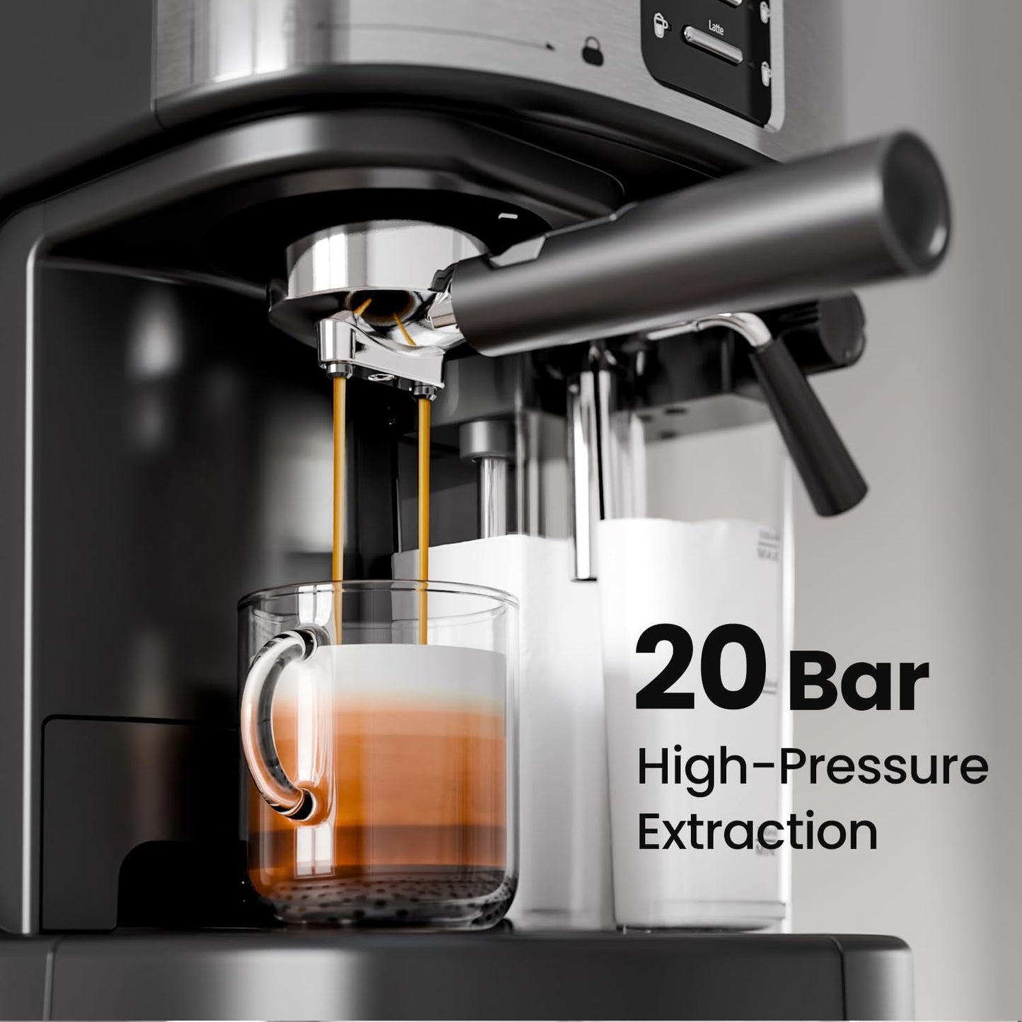 3 in 1 Professional Espresso Maker  (Online Exclusive) with Dual Heating System & Capsule Compatible CM8011