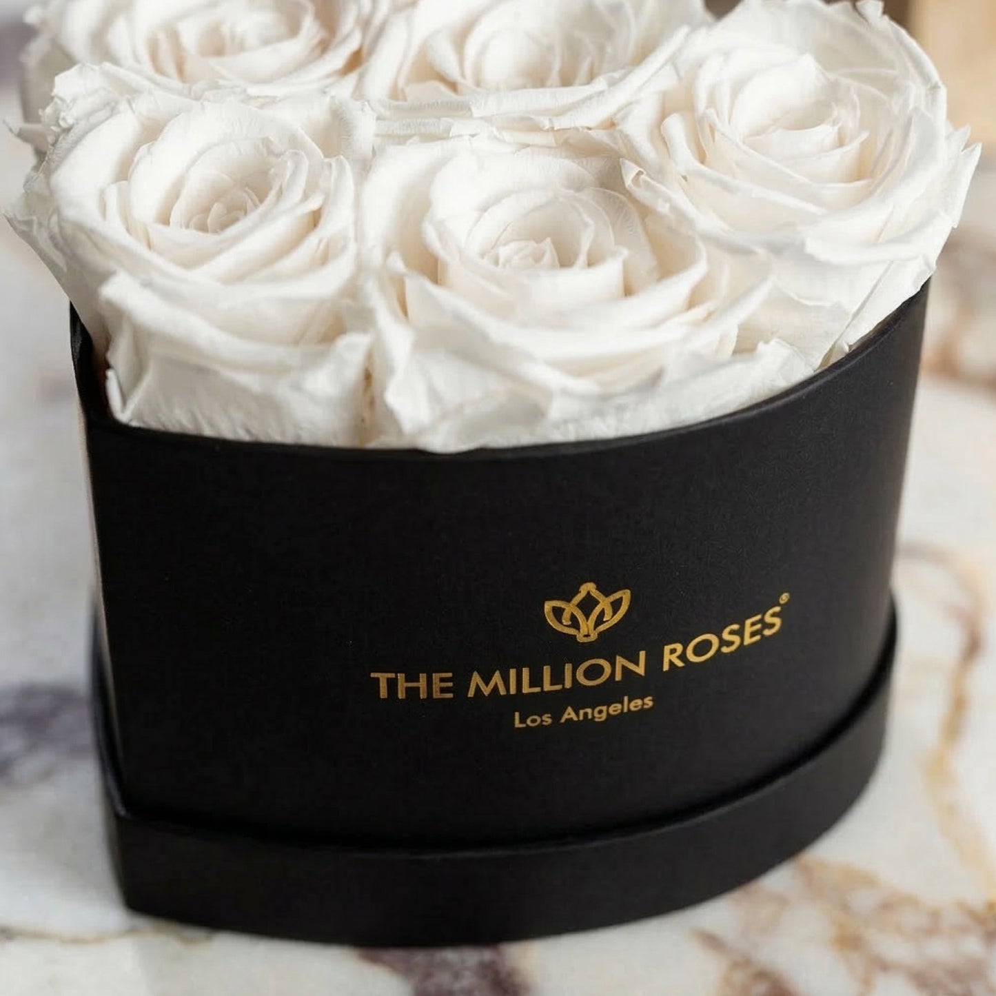 Baby Heart Black Box | White Roses  (Online Exclusive)