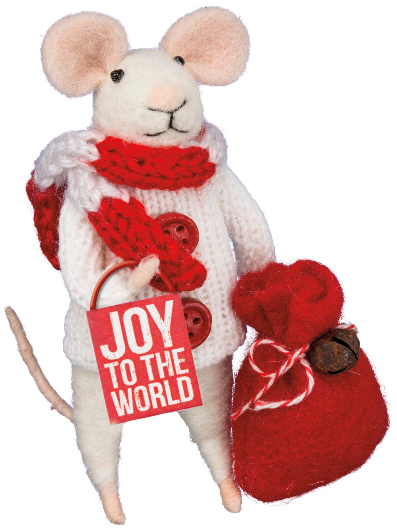 Mouse & Santa Sack Critter