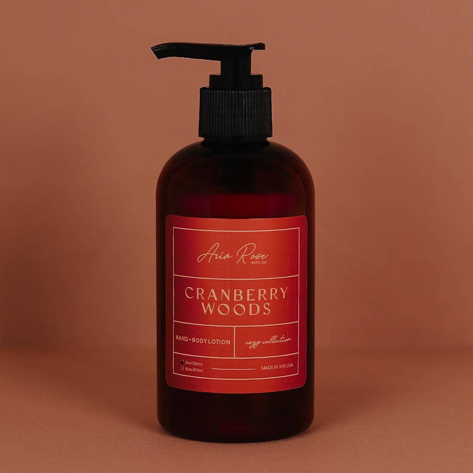 Cranberry Woods Hand + Body Lotion