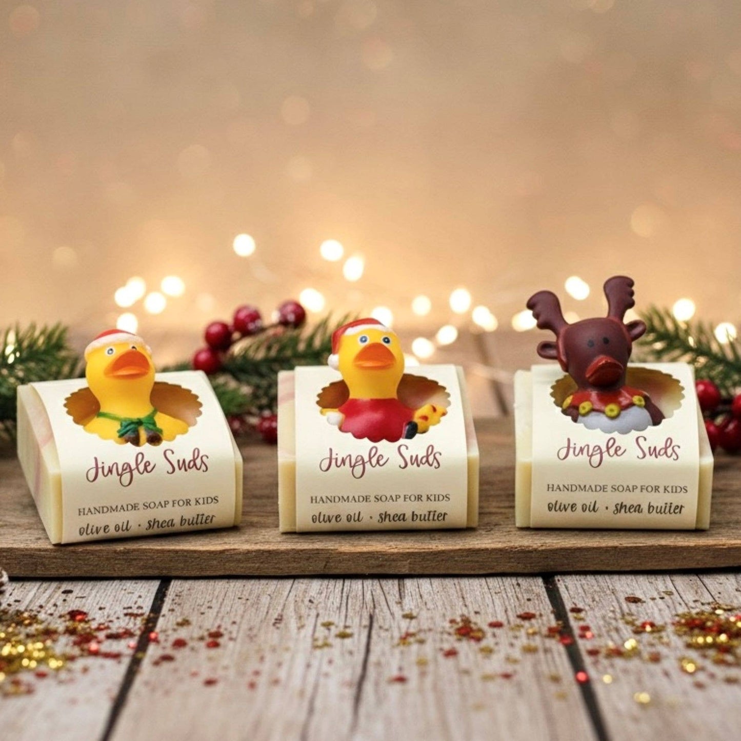 Jingle Suds Holiday Soap