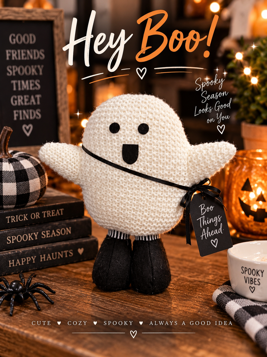 Halloween Knit Ghost