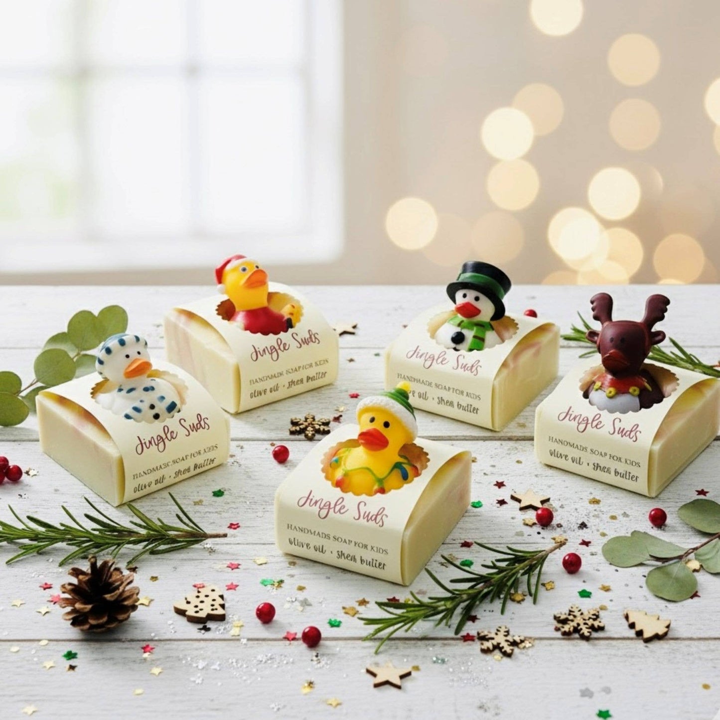 Jingle Suds Holiday Soap