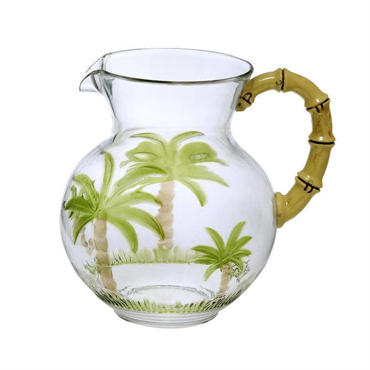 Acrylic Palm Tree Pitcher