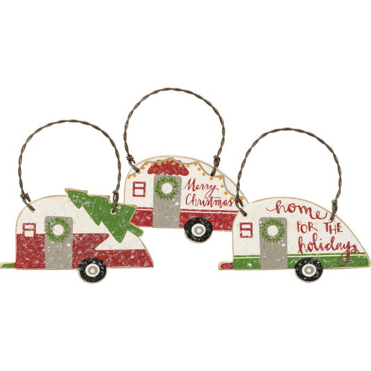 Merry Christmas Ornament Set