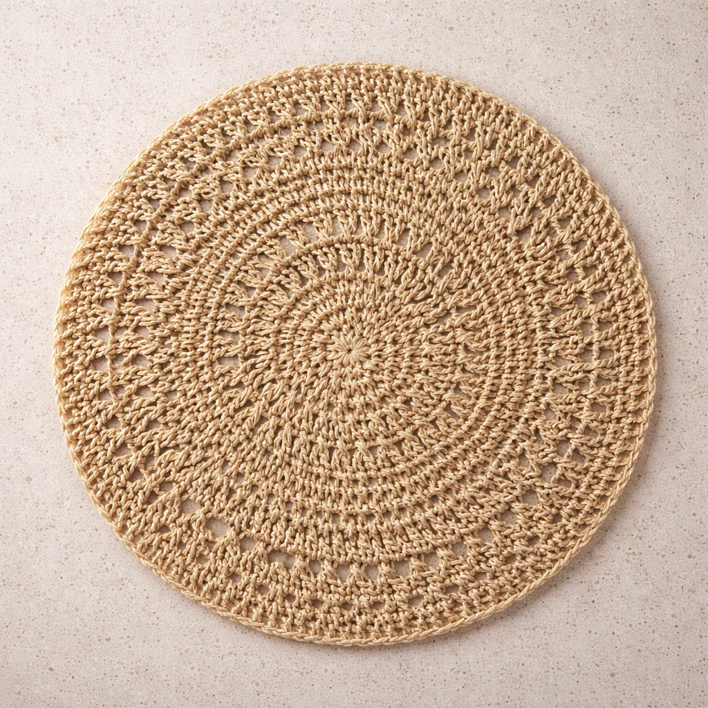 Malibu Natural Jute Placemats - 15" (Online Exclusive)
