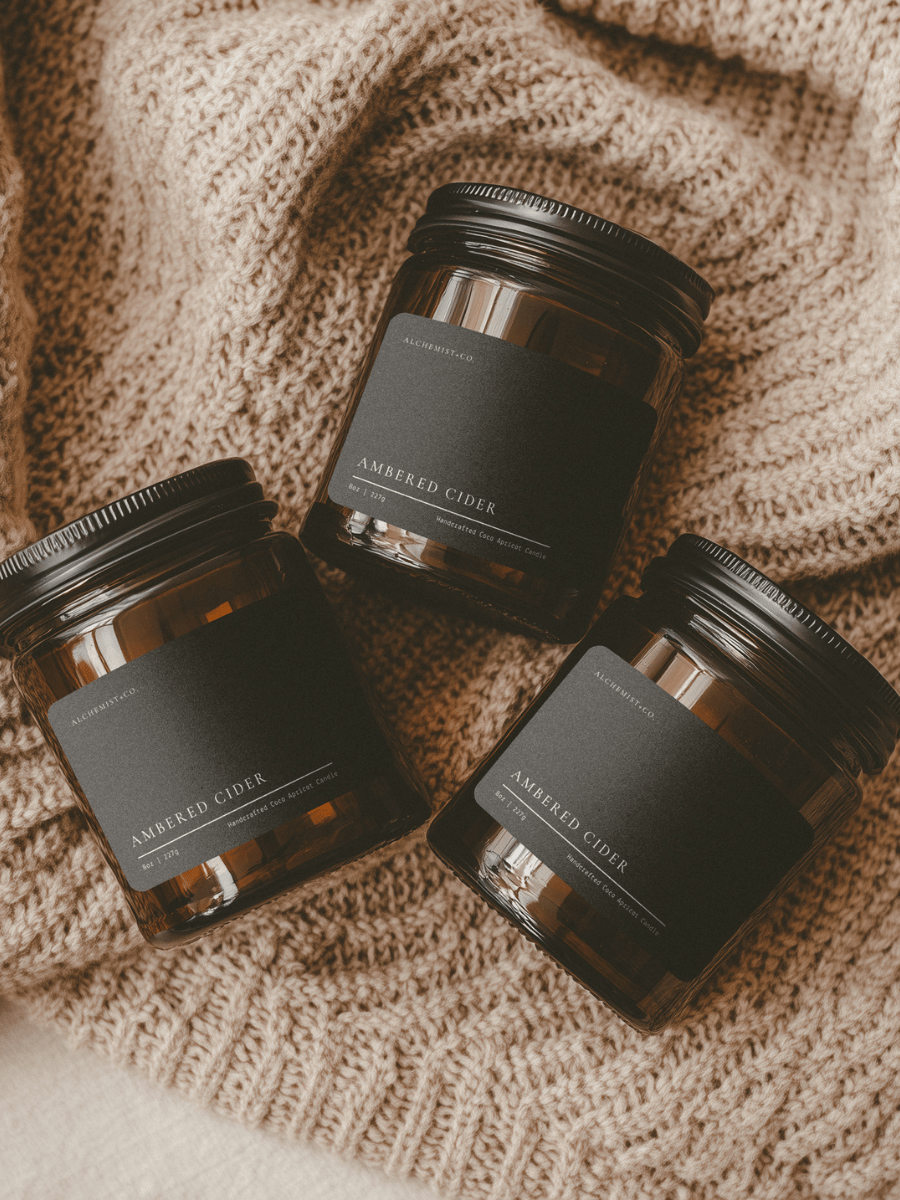 Cranberry Orange + Cider Fall Wellness Candle  (online exclusive)