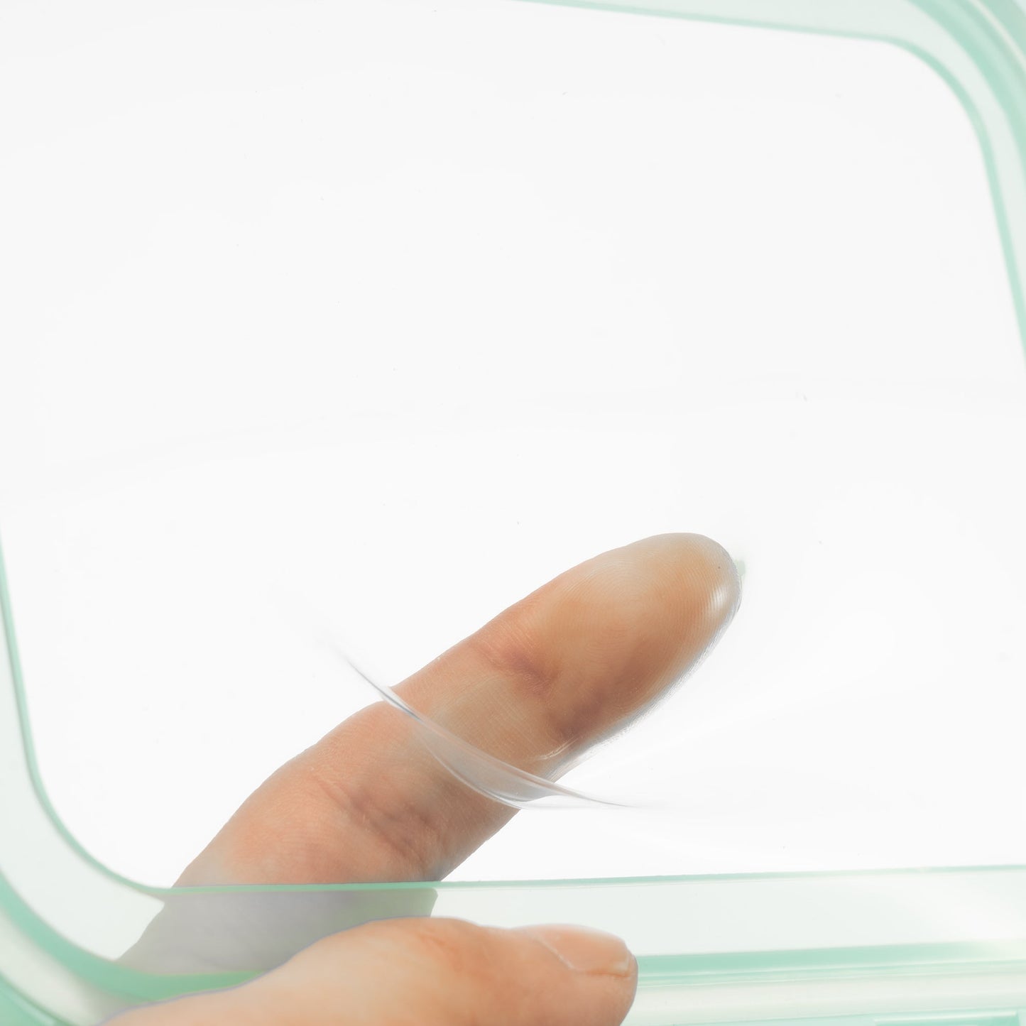 Glass Containers with Flexible Silicone Lids - Set of 3 (Online Exclusive)