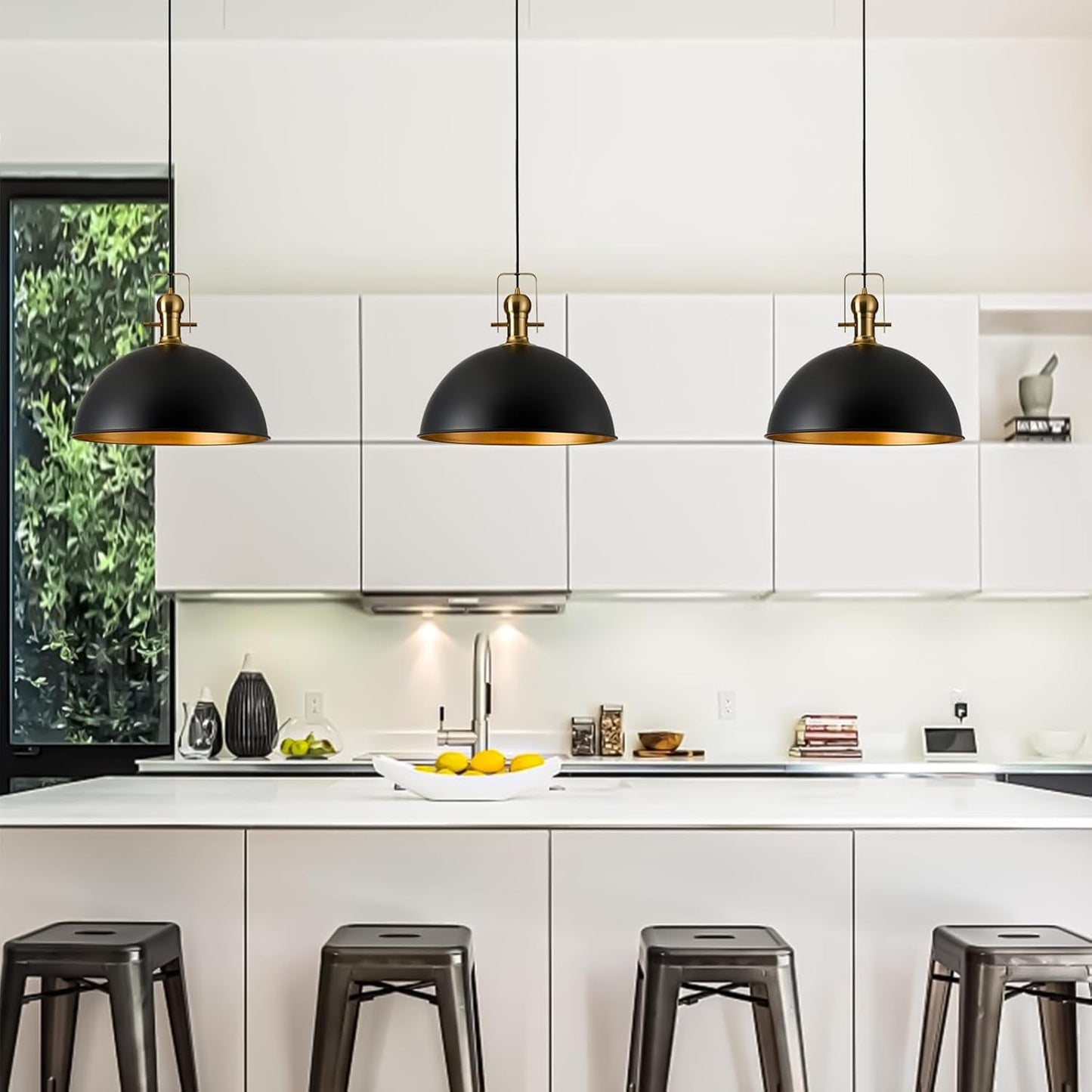 12 Inch Farmhouse Dome Pendant Lights  (Online Exclusive)