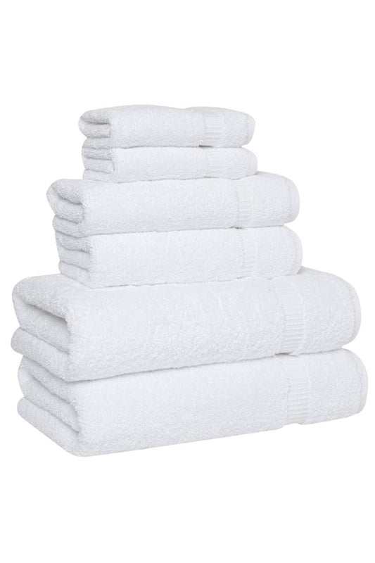 Serenity Luxury Collection 6-Piece Turkish Towels