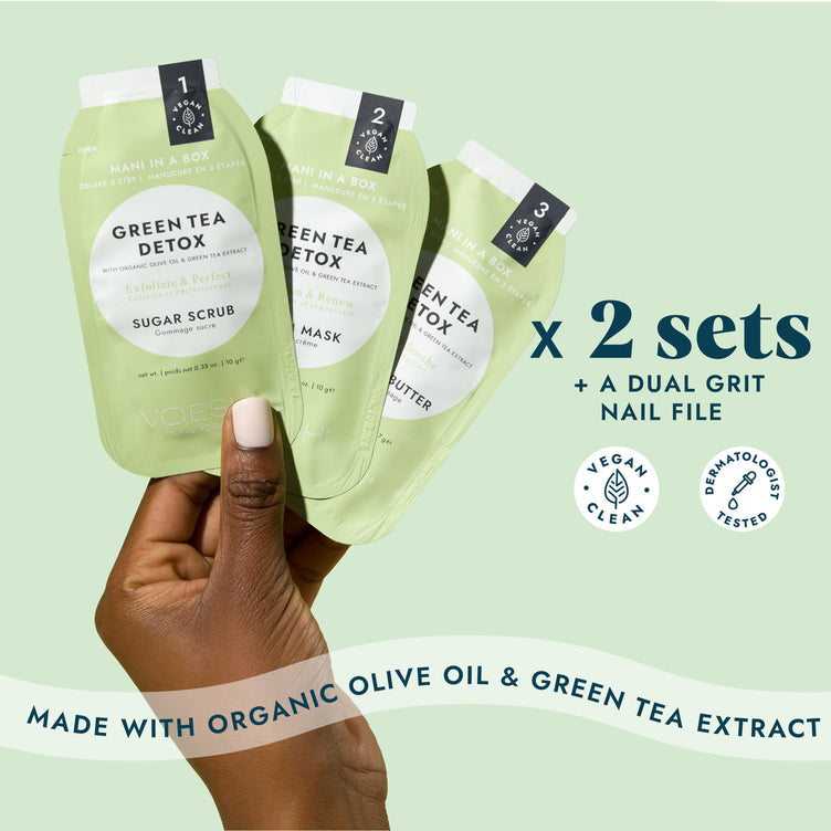 MANI MOMENTS GREEN TEA DETOX