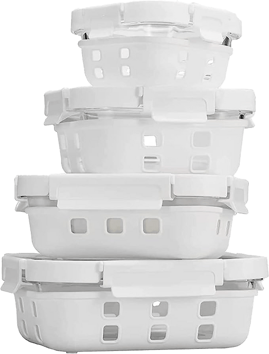 Glass Container w/ Silicone Wrap Set (Online Exclusive)