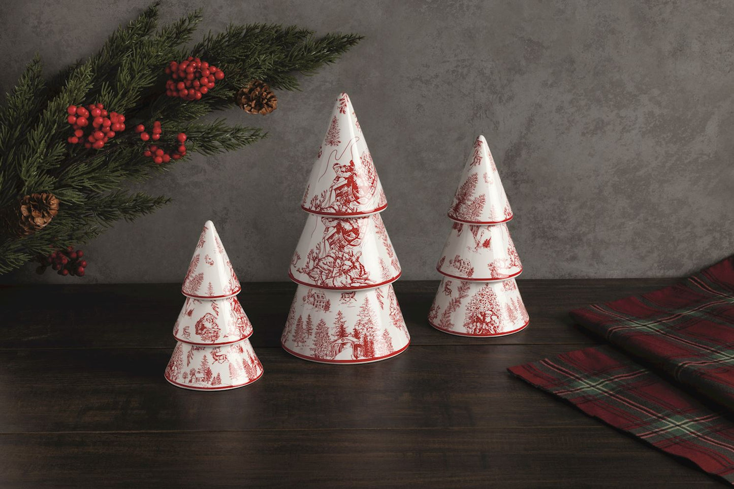 SMALL TOILE CERAMIC TREE
