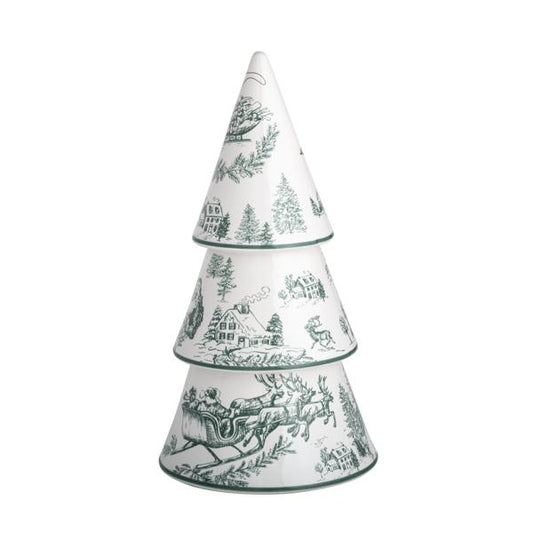 LARGE GREEN TOILE CERAMIC TREE