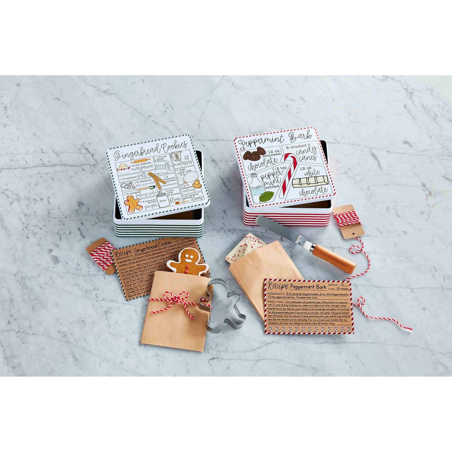 Gingerbread Tin Baking Set