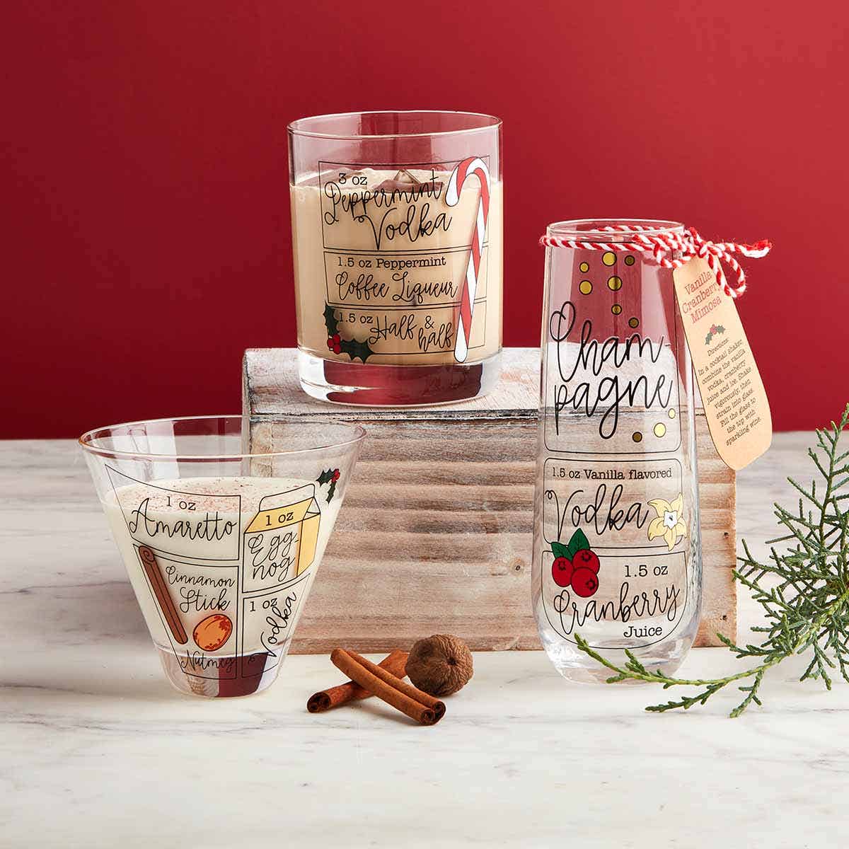 Eggnog Martini Recipe Glasses