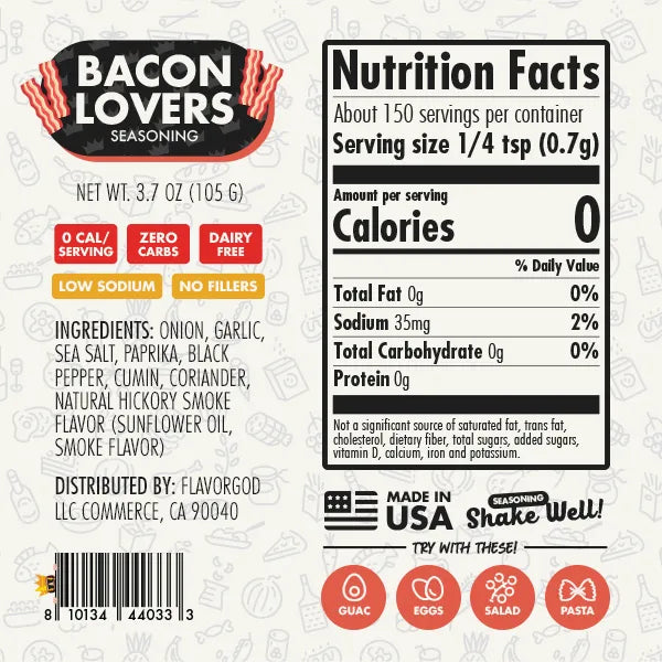 Bacon Lovers Seasoning (Online Exclusive)