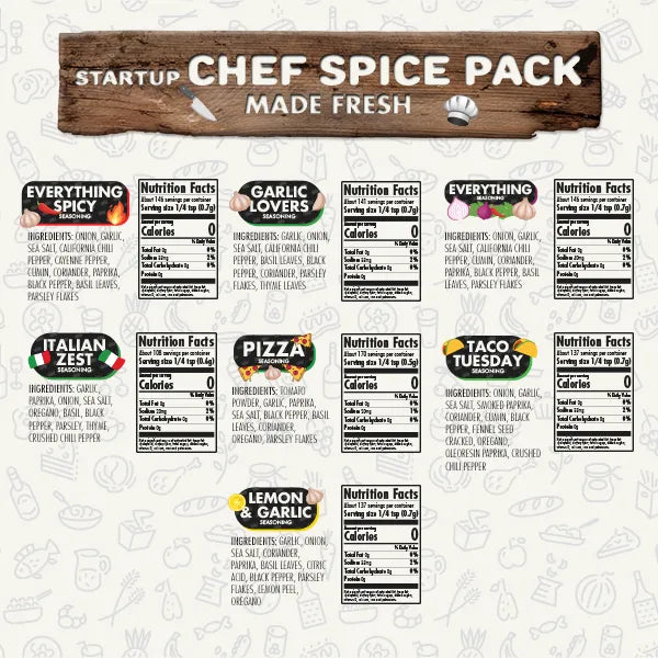 Startup Chef Spice Pack (Online Exclusive)