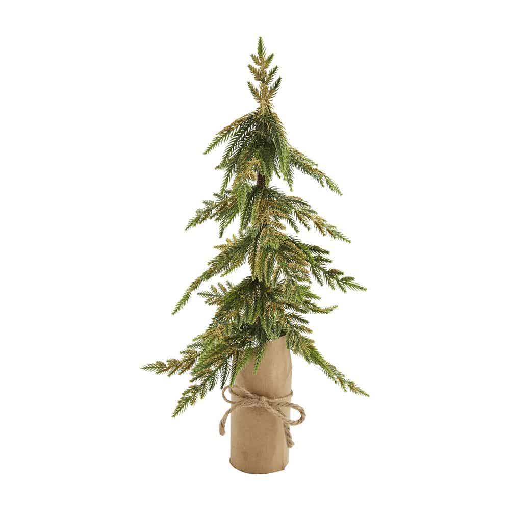 Gold Glitter Christmas Tree