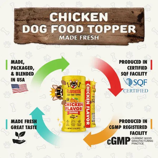 Chicken Flavored - Dog Food Topper (Online Exclusive)