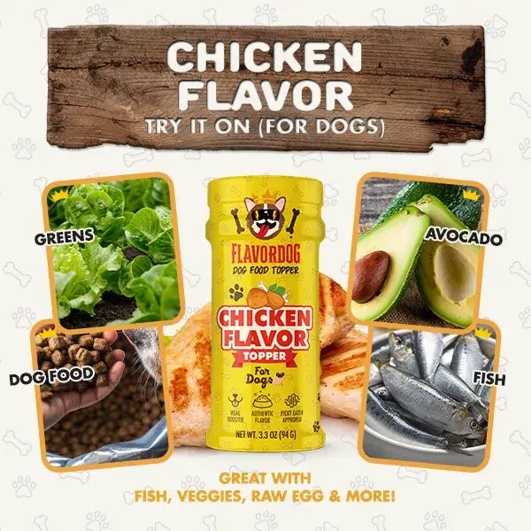 Chicken Flavored - Dog Food Topper (Online Exclusive)